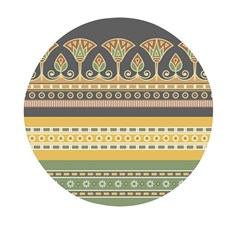 Seamless-pattern-egyptian-ornament-with-lotus-flower Mini Round Pill Box (pack Of 5) by Salman4z