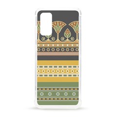 Seamless-pattern-egyptian-ornament-with-lotus-flower Samsung Galaxy S20 6 2 Inch Tpu Uv Case by Salman4z