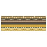 Seamless-pattern-egyptian-ornament-with-lotus-flower Banner and Sign 12  x 4  Front