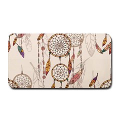 Coloured-dreamcatcher-background Medium Bar Mat by Salman4z