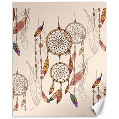 Coloured-dreamcatcher-background Canvas 11  X 14  by Salman4z