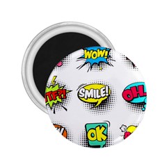 Set-colorful-comic-speech-bubbles 2 25  Magnets by Salman4z