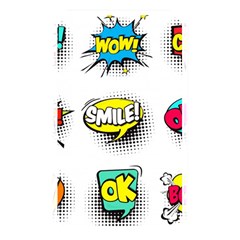 Set-colorful-comic-speech-bubbles Memory Card Reader (rectangular) by Salman4z