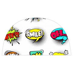 Set-colorful-comic-speech-bubbles Anti Scalding Pot Cap by Salman4z