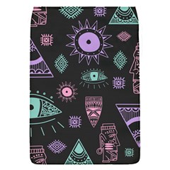 Vintage-seamless-pattern-with-tribal-art-african-style-drawing Removable Flap Cover (s) by Salman4z