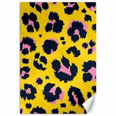 Leopard-print-seamless-pattern Canvas 12  X 18  by Salman4z