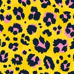 Leopard-print-seamless-pattern Play Mat (Square) Front