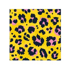 Leopard-print-seamless-pattern Square Satin Scarf (30  X 30 ) by Salman4z