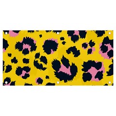 Leopard-print-seamless-pattern Banner And Sign 4  X 2 