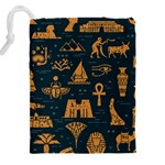 Dark-seamless-pattern-symbols-landmarks-signs-egypt Drawstring Pouch (5XL) Back