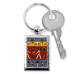 Ancient-egyptian-religion-seamless-pattern Key Chain (rectangle) by Salman4z