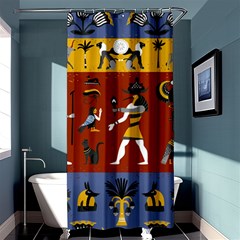 Ancient-egyptian-religion-seamless-pattern Shower Curtain 36  X 72  (stall)  by Salman4z