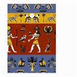 Ancient-egyptian-religion-seamless-pattern Large Garden Flag (Two Sides) Back