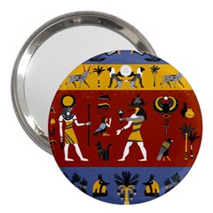 Ancient-egyptian-religion-seamless-pattern 3  Handbag Mirrors by Salman4z