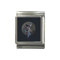 Illustration-drunk-astronaut Italian Charm (13mm) by Salman4z