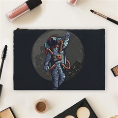 Illustration-drunk-astronaut Cosmetic Bag (large) by Salman4z