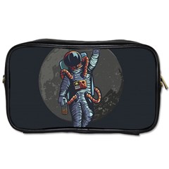 Illustration-drunk-astronaut Toiletries Bag (one Side) by Salman4z