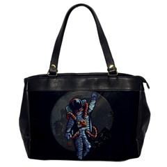 Illustration-drunk-astronaut Oversize Office Handbag by Salman4z