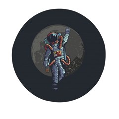 Illustration-drunk-astronaut Mini Round Pill Box (pack Of 3) by Salman4z