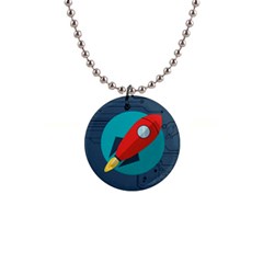 Rocket-with-science-related-icons-image 1  Button Necklace by Salman4z