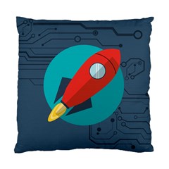 Rocket-with-science-related-icons-image Standard Cushion Case (two Sides) by Salman4z