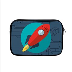 Rocket-with-science-related-icons-image Apple Macbook Pro 15  Zipper Case by Salman4z