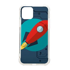 Rocket-with-science-related-icons-image Iphone 11 Pro 5 8 Inch Tpu Uv Print Case by Salman4z