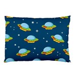 Seamless-pattern-ufo-with-star-space-galaxy-background Pillow Case 26.62 x18.9  Pillow Case