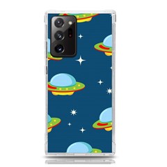 Seamless-pattern-ufo-with-star-space-galaxy-background Samsung Galaxy Note 20 Ultra TPU UV Case