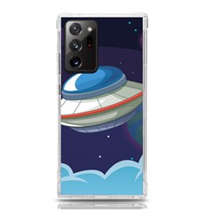 Ufo-alien-spaceship-galaxy Samsung Galaxy Note 20 Ultra Tpu Uv Case by Salman4z