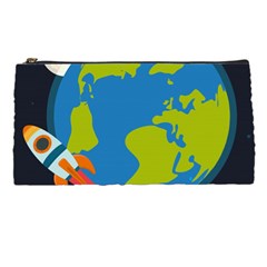 Spaceship-design Pencil Case by Salman4z