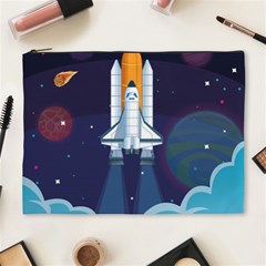 Spaceship-milkyway-galaxy Cosmetic Bag (xl) by Salman4z