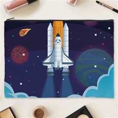 Spaceship-milkyway-galaxy Cosmetic Bag (xxxl) by Salman4z