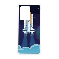 Spaceship-milkyway-galaxy Samsung Galaxy S20 Ultra 6 9 Inch Tpu Uv Case by Salman4z