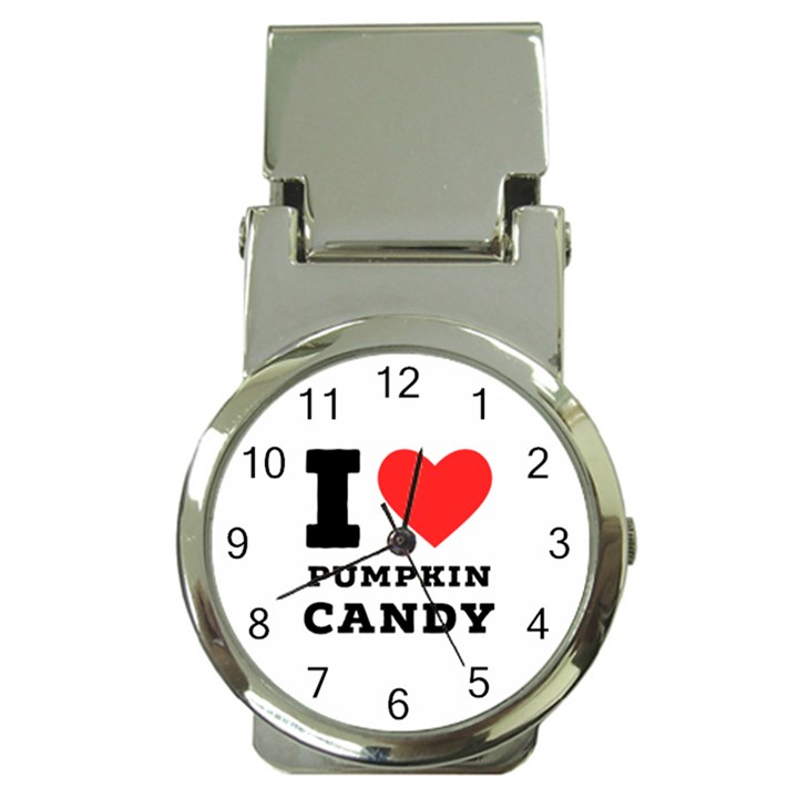 I love pumpkin candy Money Clip Watches