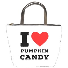 I Love Pumpkin Candy Bucket Bag by ilovewhateva