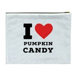 I love pumpkin candy Cosmetic Bag (XL) Back