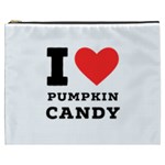 I love pumpkin candy Cosmetic Bag (XXXL) Front