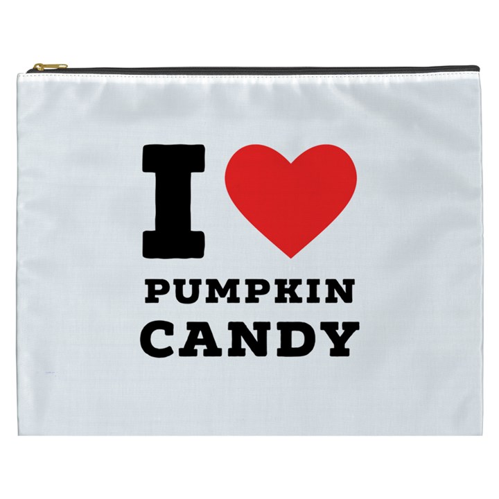 I love pumpkin candy Cosmetic Bag (XXXL)