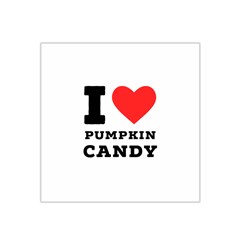 I Love Pumpkin Candy Satin Bandana Scarf 22  X 22  by ilovewhateva