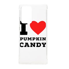 I Love Pumpkin Candy Samsung Galaxy Note 20 Ultra Tpu Uv Case by ilovewhateva