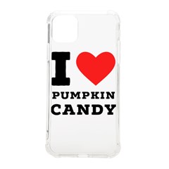 I Love Pumpkin Candy Iphone 11 Pro Max 6 5 Inch Tpu Uv Print Case by ilovewhateva