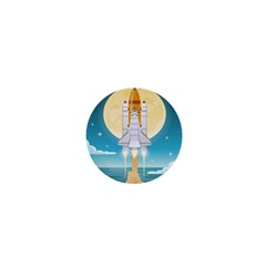 Space-exploration-illustration 1  Mini Buttons by Salman4z