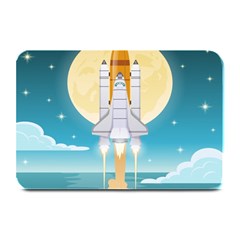 Space-exploration-illustration Plate Mats by Salman4z