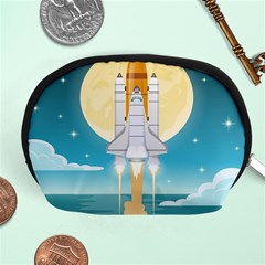 Space-exploration-illustration Accessory Pouch (medium) by Salman4z