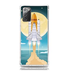 Space-exploration-illustration Samsung Galaxy Note 20 Tpu Uv Case by Salman4z