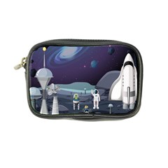 Alien-astronaut-scene Coin Purse by Salman4z