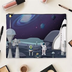 Alien-astronaut-scene Cosmetic Bag (xl) by Salman4z