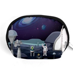 Alien-astronaut-scene Accessory Pouch (medium) by Salman4z