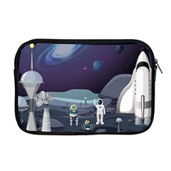 Alien-astronaut-scene Apple Macbook Pro 17  Zipper Case by Salman4z